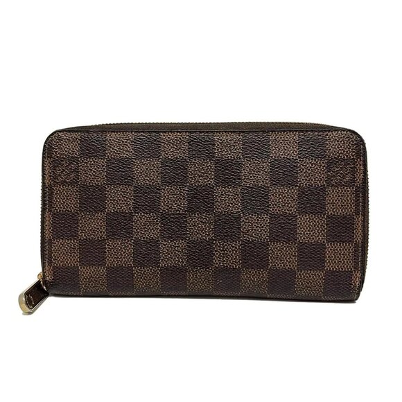 LOUIS VUITTON Zippy Wallet Ebene Damier - Long Wallet 177-081125 - Picture 1 of 5
